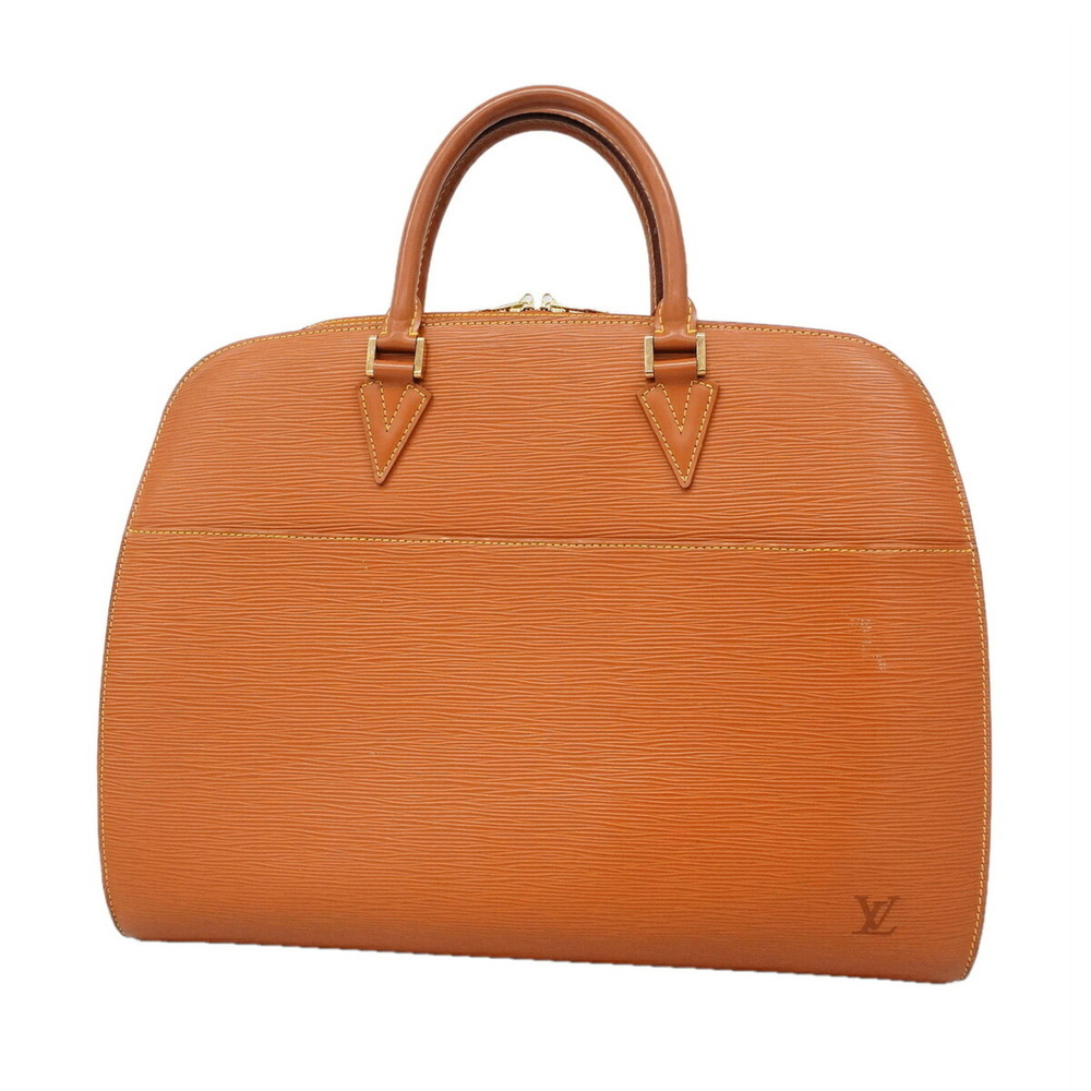 Louis Vuitton Epi Sorbonne Handbag M54518 Zipang Gold Women's P3447590